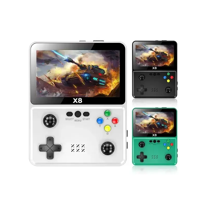 X8 Handheld Retro Video Game Console 4 inch Screen